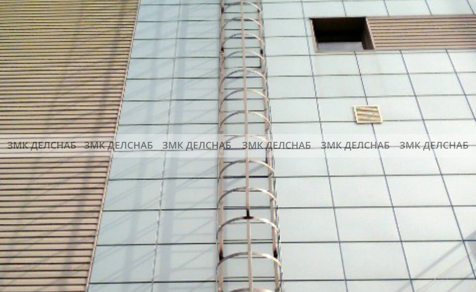 Вертикальная пожарная лестница П1-2 — Цена | Delsnab.ru | Делснаб картинка 5