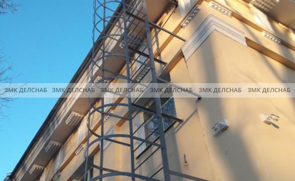 Вертикальная пожарная лестница П1-2 — Цена | Delsnab.ru | Делснаб картинка 11