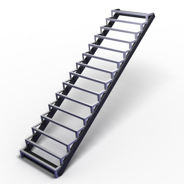 каркас металлической лестницы