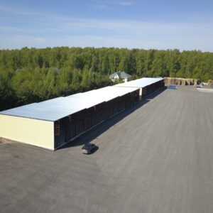 Односкатные прямостенные ангары